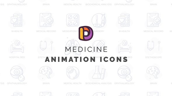 VideoHive Medicine & Healthcare - Animation Icons 32812484