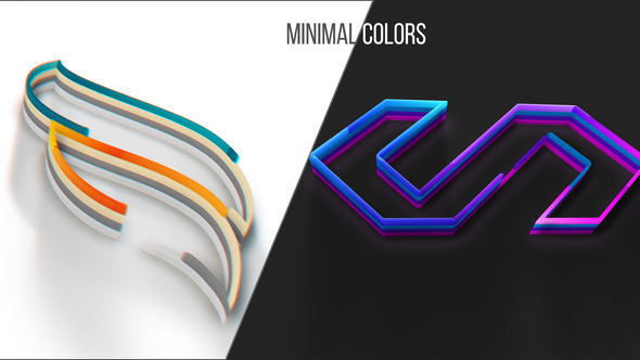 VideoHive Minimal Colors Logo Intro 32726987