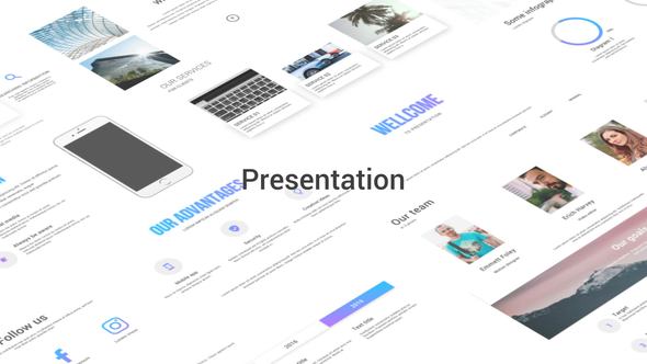VideoHive Minimal Presentation 23381167