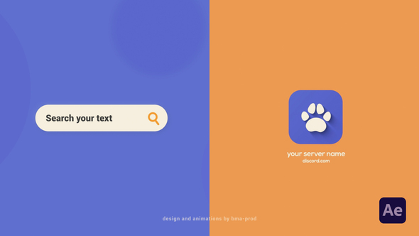 VideoHive Minimal Search Logo Opener 32607791
