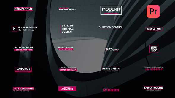VideoHive Minimal Stylish Titles 26783529