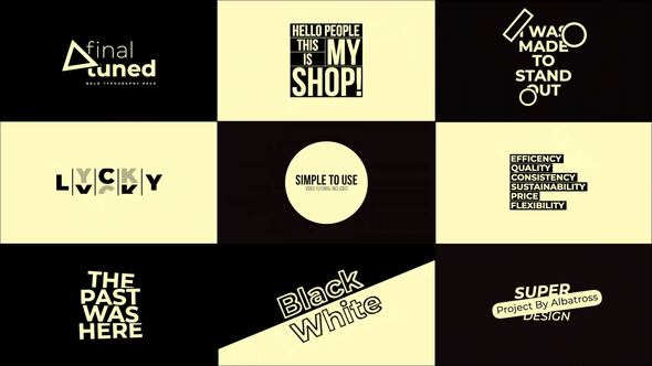 VideoHive Minimal Titles 2.0 | FCPX 37071714