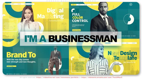 VideoHive Modern Businessman Promo 39510691