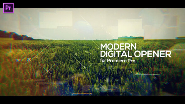 VideoHive Modern Digital Opener for Premiere Pro 27768244