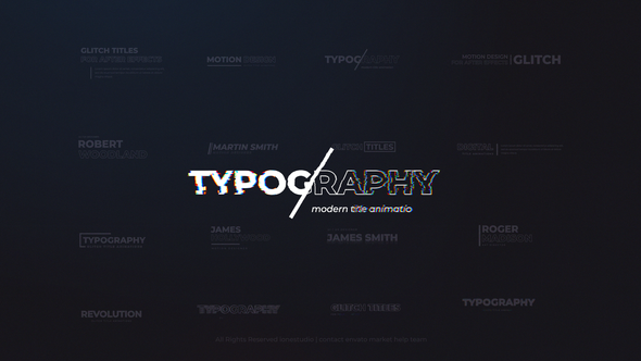 VideoHive Modern Glitch Titles & Lower Thirds For Premiere Pro 26998139
