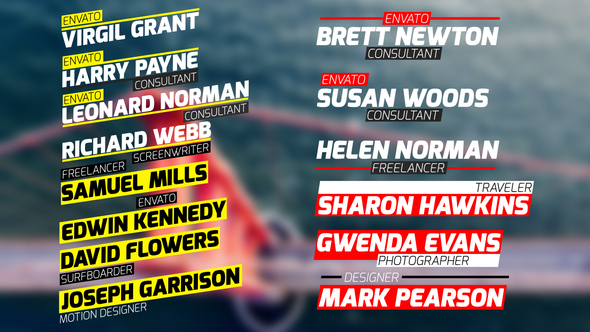 VideoHive Modern Minimal Lower Third for Premiere Pro MOGRT 23552514