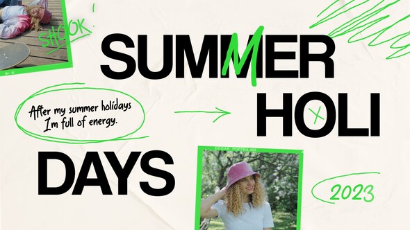 VideoHive Modern Summer Slideshow 39237496