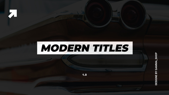 VideoHive Modern Titles & Lower Thirds | FCPX 35817446