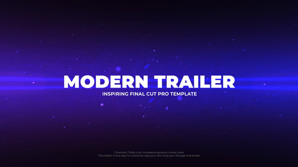 VideoHive Modern Trailer for FCPX 35906716