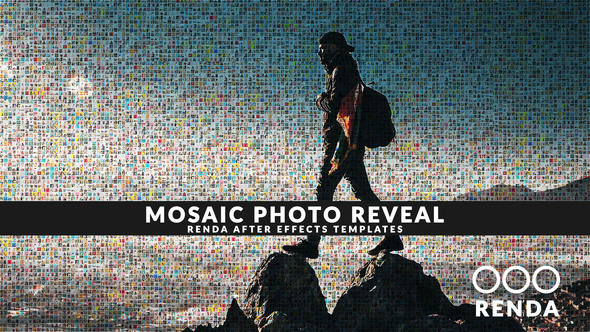 VideoHive Mosaic Photo Reveal 31513834