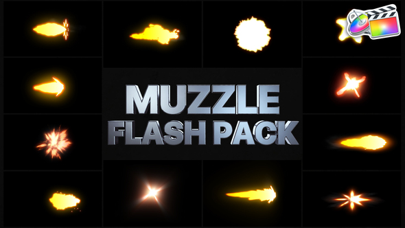 VideoHive Muzzle Flash Pack 03 for FCPX 38743773