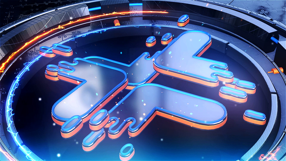 VideoHive Neon Logo Sport Energic Modern 38028930