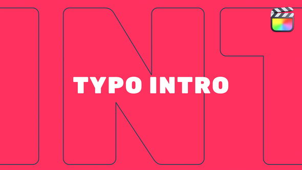 VideoHive New Typo Intro | Final Cut Pro X 39168661