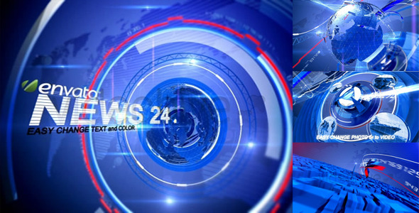 VideoHive News 24 3875424