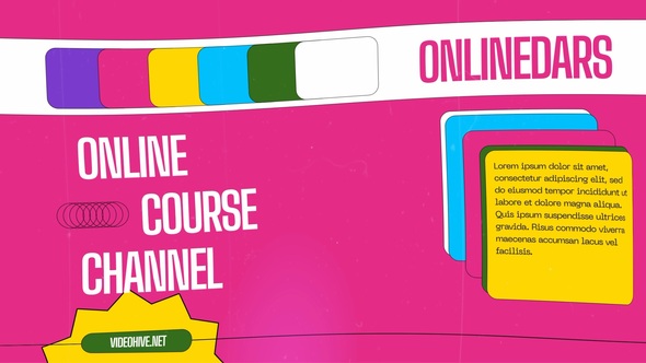 VideoHive Online Lessons Education Platform Promo 38582931