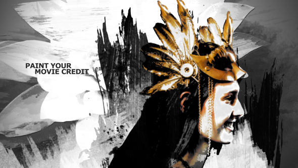 VideoHive Paint Your Movie Credit 8882299