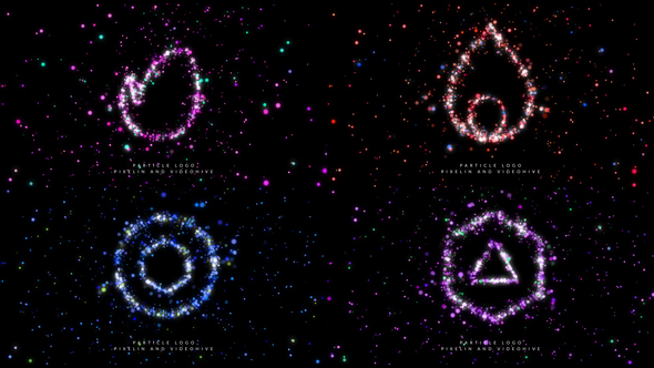 VideoHive Particle Logo Reveal 39543247