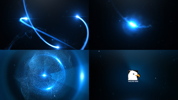 VideoHive Particle Trails Logo Explosion 32160655