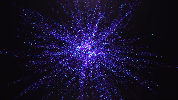 VideoHive Particles Glittering Animation 39002334