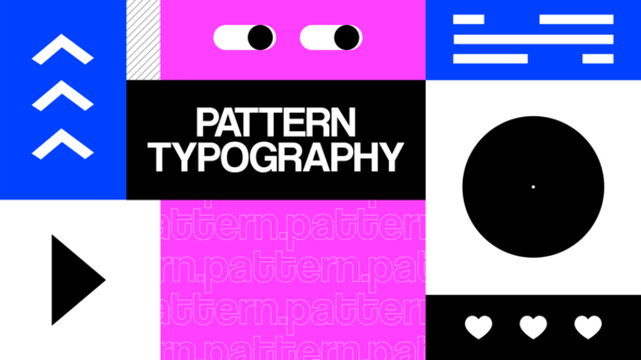 VideoHive Pattern Typography 39207668