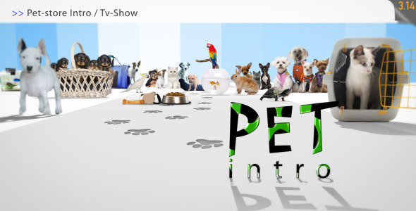VideoHive Pet Store Intro - Tv Show 1952833