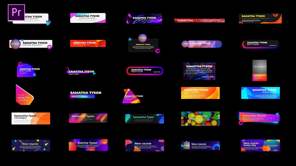 VideoHive Pop Lower thirds 26926063