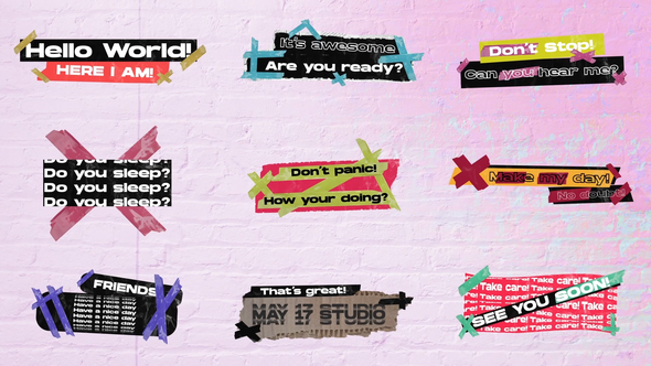 VideoHive Project 233(Titles 09) 32949561