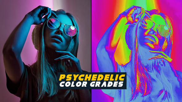 VideoHive Psychedelic LUTs for Final Cut 39145331