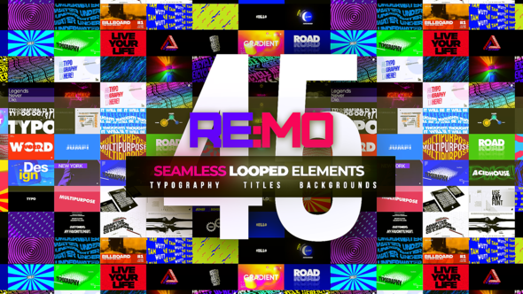 VideoHive REMO - Looped Elements! 23861282