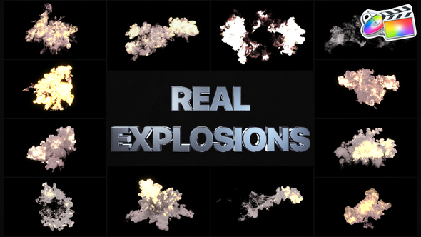 VideoHive Real Explosions for FCPX 38839494