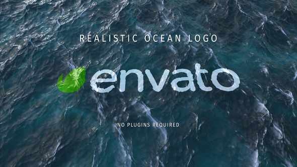 VideoHive Realistic Ocean Logo 33557149