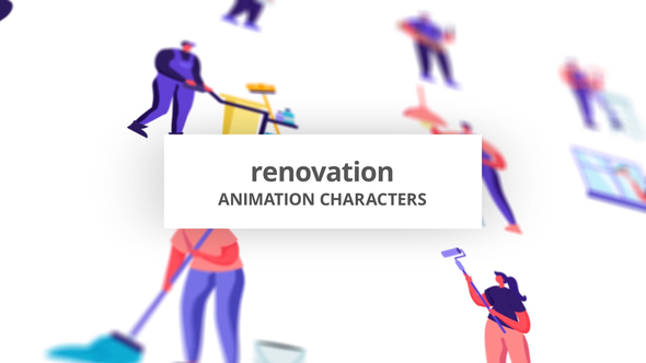 VideoHive Renovation - Character Set 32842659
