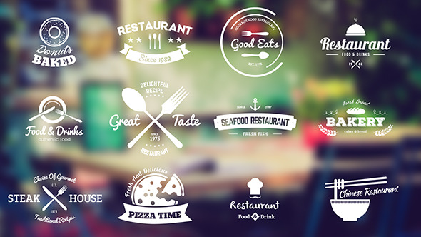 VideoHive Restaurant And Food Shop Badges 11096585