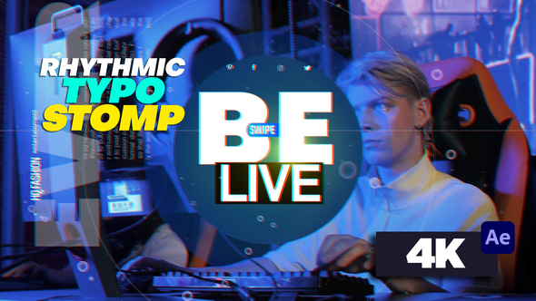 VideoHive Rhythmic Typo Stomp 33506162