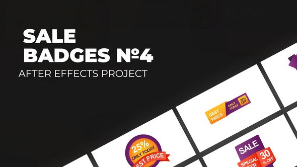VideoHive Sale Badges Vol.4 32689247