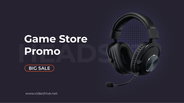 VideoHive Sale Product Promo | Game Store B100 33228070