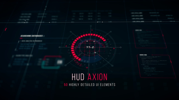 VideoHive Sci-Fi HUD - Axion 22006666