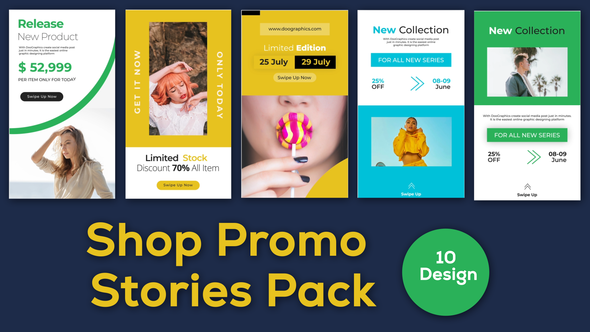 VideoHive Shop Instagram Story After Effect Template 33197556