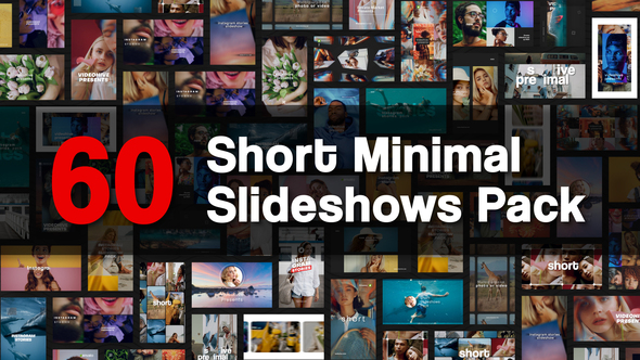 VideoHive Short Minimal Slideshows Pack 32968545
