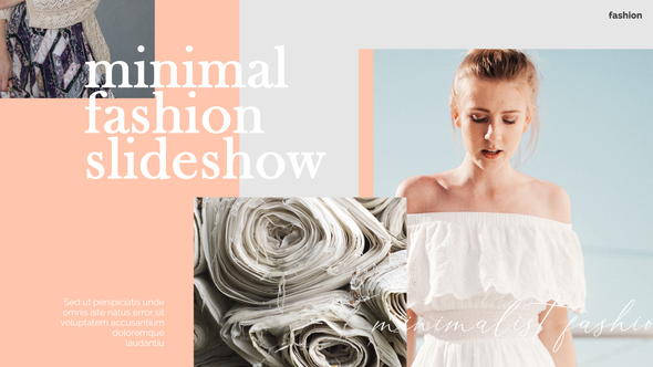 VideoHive Simple Fashion Slideshow 39589480