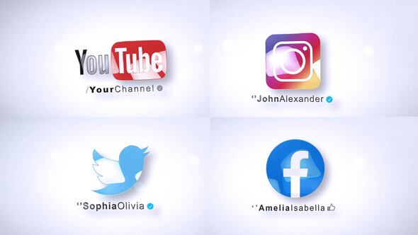 VideoHive Social Media - Logo Reveal 39570029
