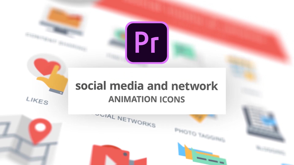 VideoHive Social Media and Network – Animation Icons (MOGRT) 26756357