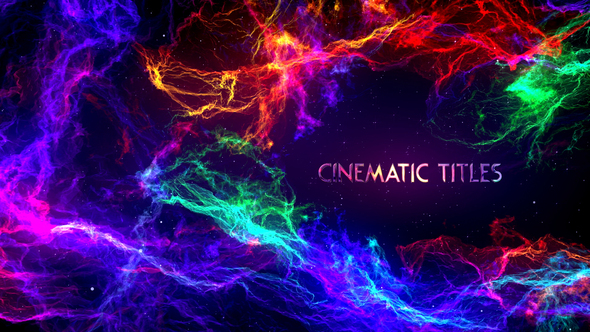 VideoHive Space Nebula Titles 33602140