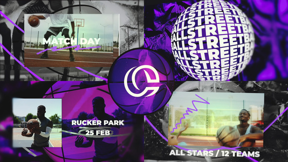 VideoHive Streetball / Basketball Promo 36228950