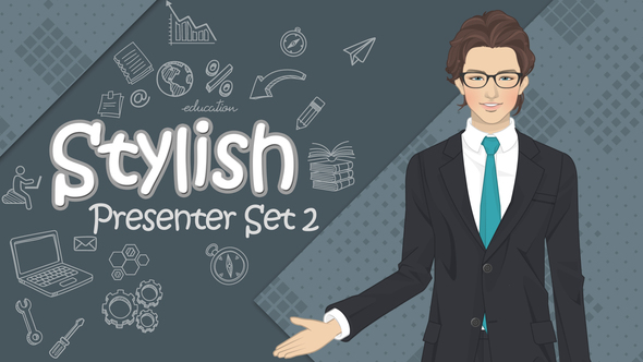 VideoHive Stylish Presenter Set 2 33011646