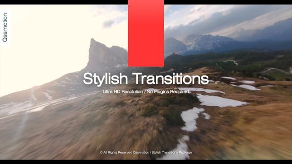 VideoHive Stylish Transitions 33604538