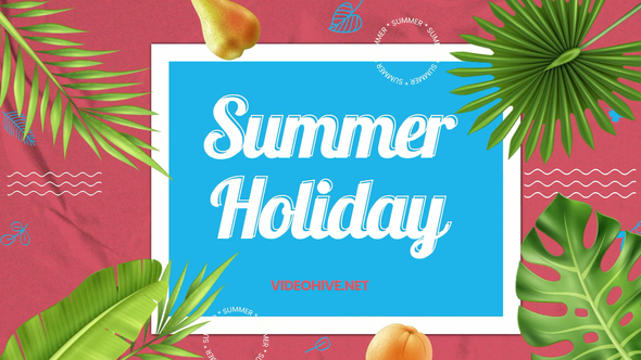 VideoHive Summer Holiday Slideshow 37825444