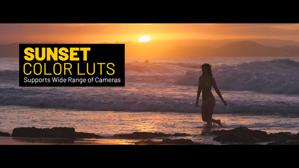 VideoHive Sunset LUTs for Final Cut 39146581