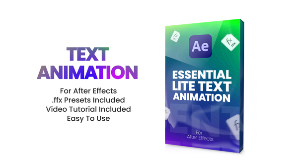 VideoHive Text Animation Presets for After Effects 38574639