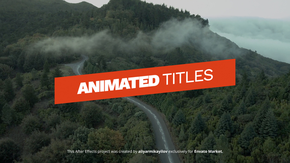 VideoHive The Minimalist – Title Animations 32827880